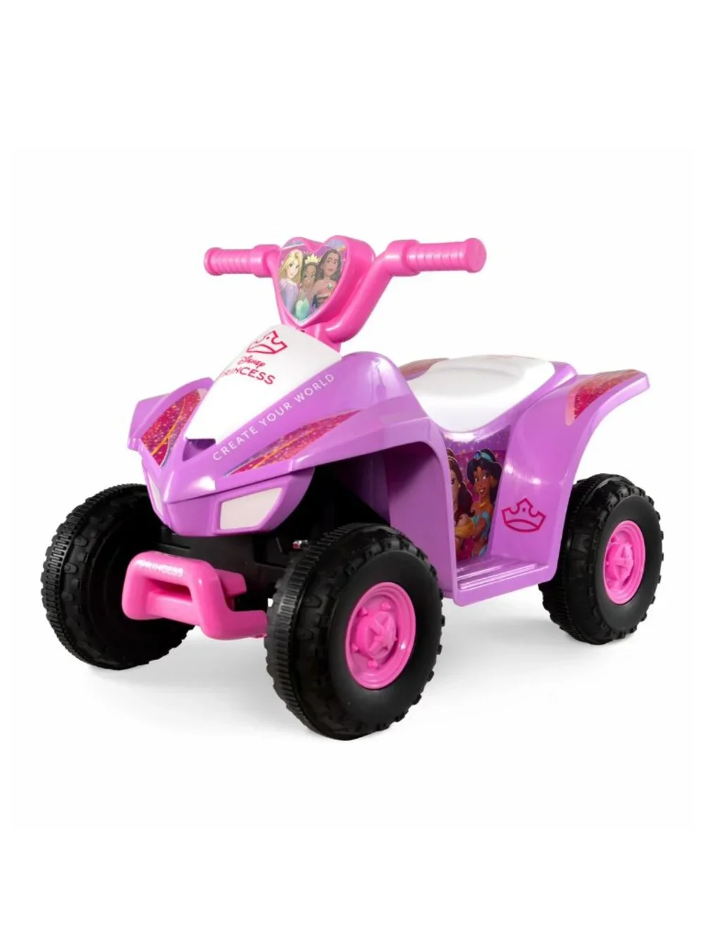 Disney Princess Purple Kids Ride-On ATV Quad Toy